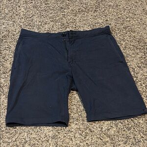 Good Man Brand Dark Blue Flat Front Shorts